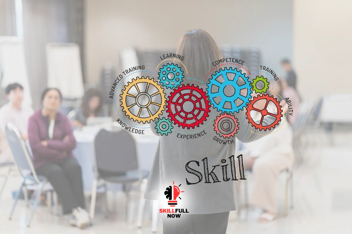 Professional Skills Development Facilitator guiding a training session